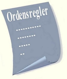 Ordensregler for lejere af huset